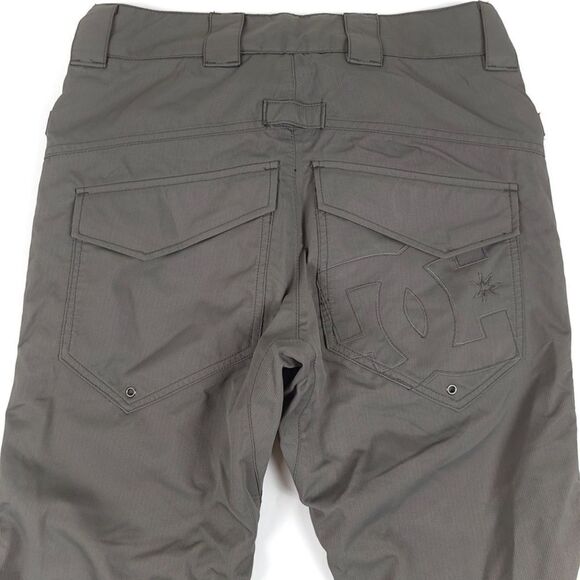 DC EkoTek 10000 Waterproof Wind Resistant Tabor Flared Snow Pants Taupe Gorpcore - Picture 11 of 15